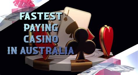 fastest payout casino australia